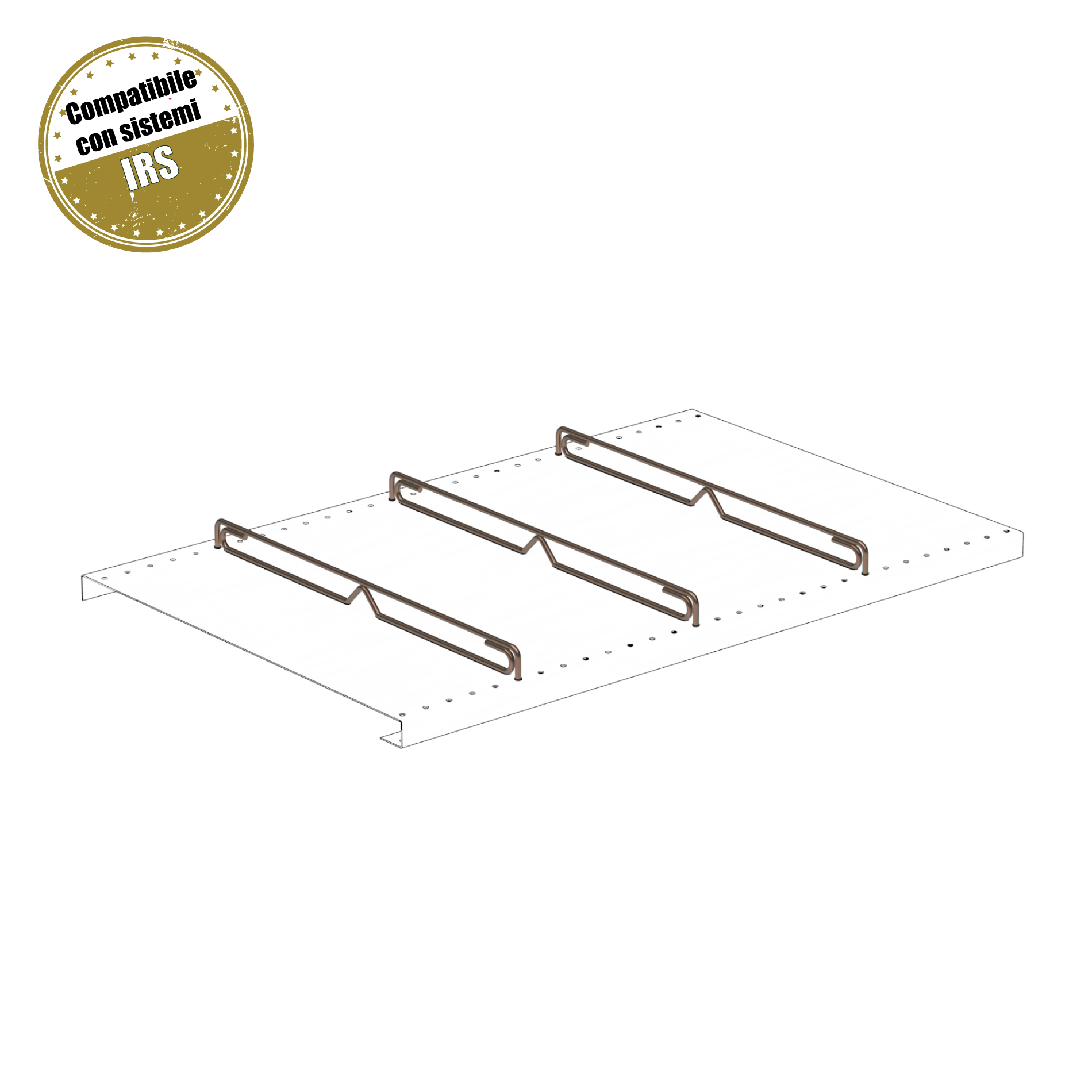 Rectangular divider H 30 compatibile IRS (ST-0173)-image