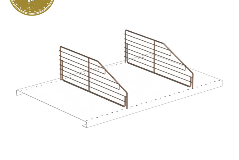 Divisorio trapezoidale H 150/60 compatibile con sistema IRS